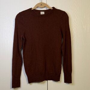 Women’s Brown Crewneck Sweater